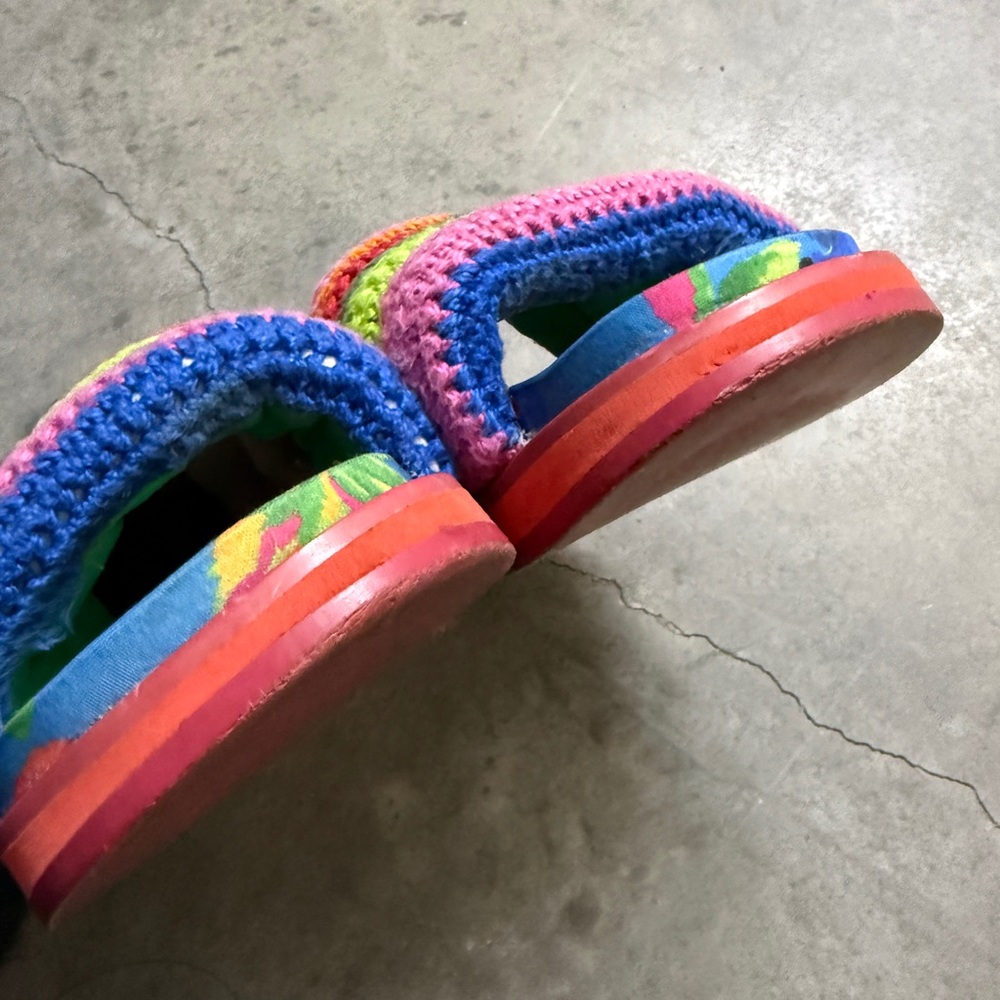 FARM Rio Multicolor Crochet Sandals - Picture 9 of 10